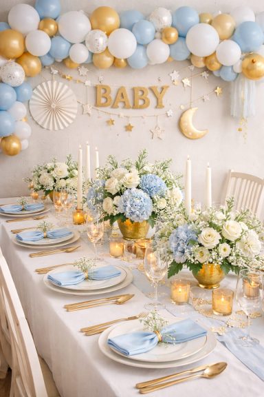 Babyparty Dekoration NRW – Dekokonzept La Belle Vie Events