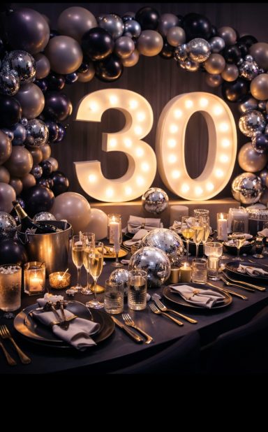 Geburtstag Tischdekoration NRW – La Belle Vie Events Velbert